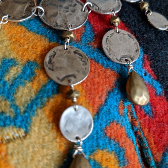 Silpada WidecArray Necklace 925 Silver & brass New - Picture 4 of 7